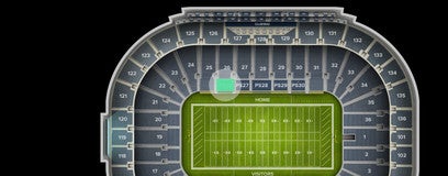 Seat view from Preferred