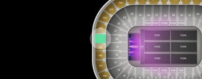 Seat view from Middle