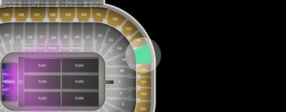 Seat view from Middle