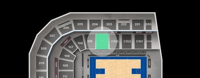 Seat view from Section