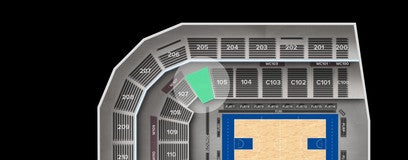 Seat view from Section