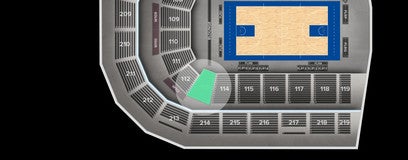 Seat view from Section