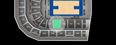 Seat view from Section