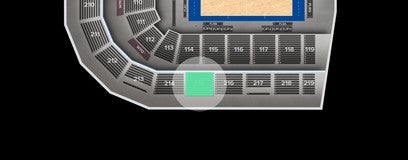 Seat view from Section