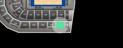 Seat view from Section