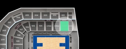 Seat view from Section