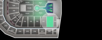 Seat view from Lower