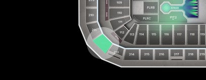 Seat view from Upper