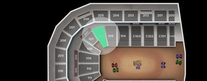 Seat view from Level 100