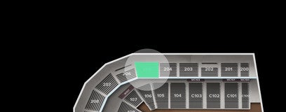 Seat view from Level 200