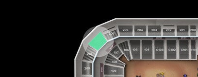 Seat view from Level 200