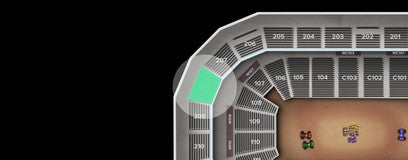 Seat view from Level 200