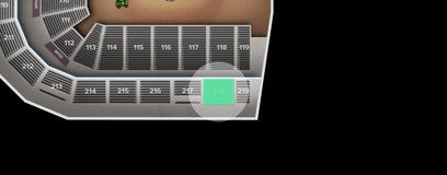 Seat view from Level 200