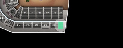 Seat view from Level 200