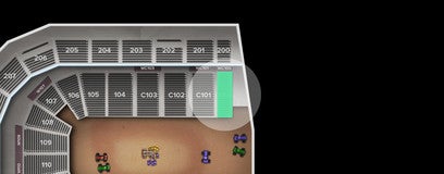 Seat view from Level 100