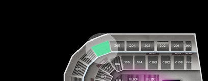 Seat view from Level 200