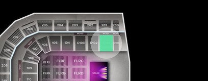 Seat view from Level 100