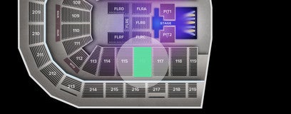 Seat view from Lower