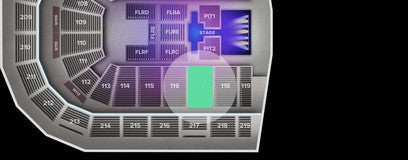 Seat view from Lower