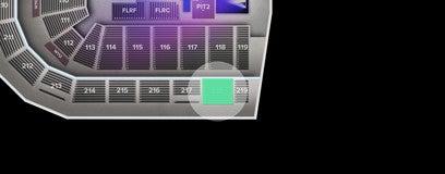 Seat view from Upper