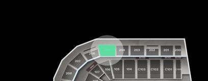 Seat view from Level 200