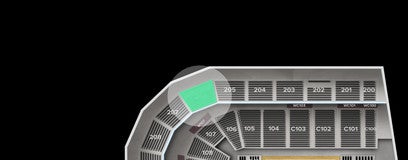 Seat view from Level 200