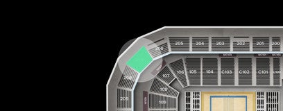 Seat view from Level 200