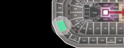 Seat view from Upper