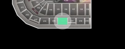 Seat view from Upper