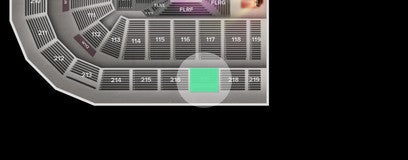 Seat view from Upper