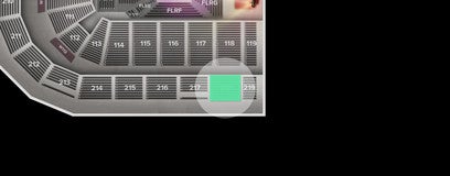 Seat view from Upper