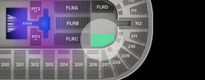 Seat view from Floor