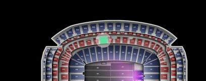 Seat view from Mezzanine