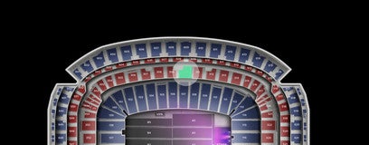 Seat view from Mezzanine