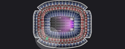 Seat view from Mezzanine