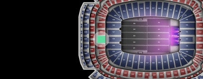 Seat view from Mezzanine