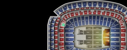 Seat view from Mezzanine