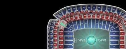 Seat view from Mezzanine