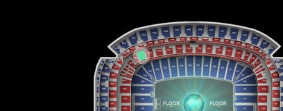 Seat view from Mezzanine