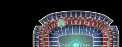 Seat view from Mezzanine