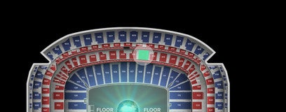 Seat view from Mezzanine