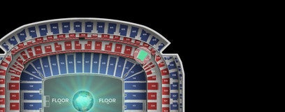 Seat view from Mezzanine