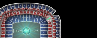 Seat view from Mezzanine
