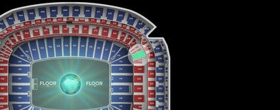 Seat view from Mezzanine