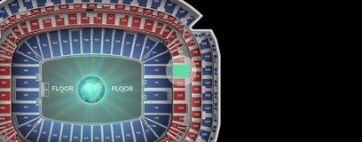 Seat view from Mezzanine