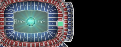 Seat view from Mezzanine
