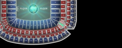 Seat view from Mezzanine