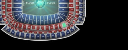 Seat view from Mezzanine