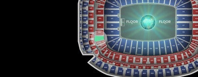 Seat view from Mezzanine