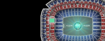 Seat view from Mezzanine
